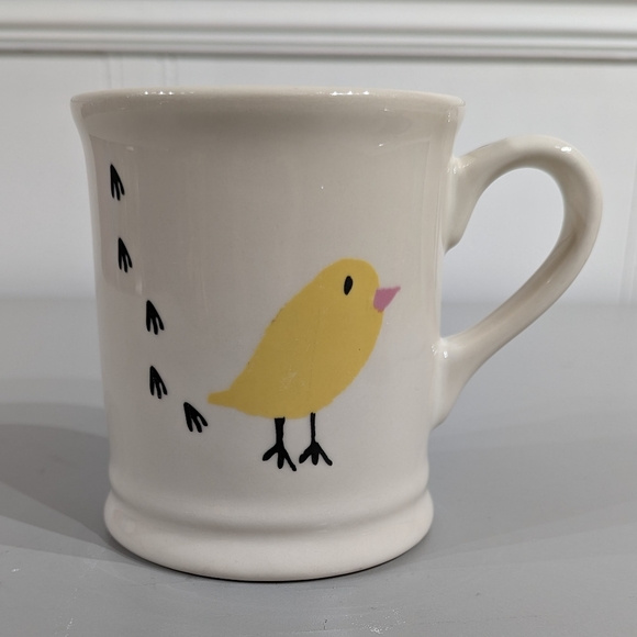 Magenta Other - Magenta Baby chick with footprints mug